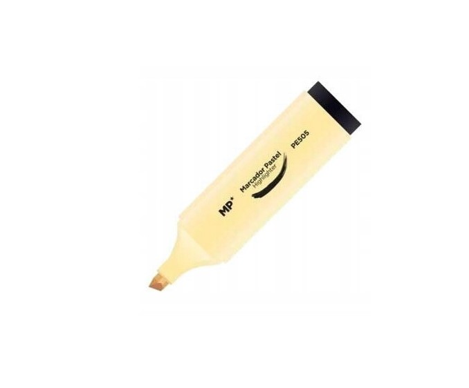 Marker pastelowy żółty 2-5mm ścięta końcówka PE505VA-S MP